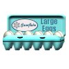 Snowflake Large Eggs