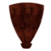 Plain Wooden Sconce