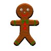 Gingerbread Man Cookie