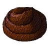 This isn't really dung, but it looks like it so you can play a trick on your friends.