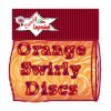 Orange Swirly Discs