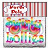 North Pole Swirly Lollies